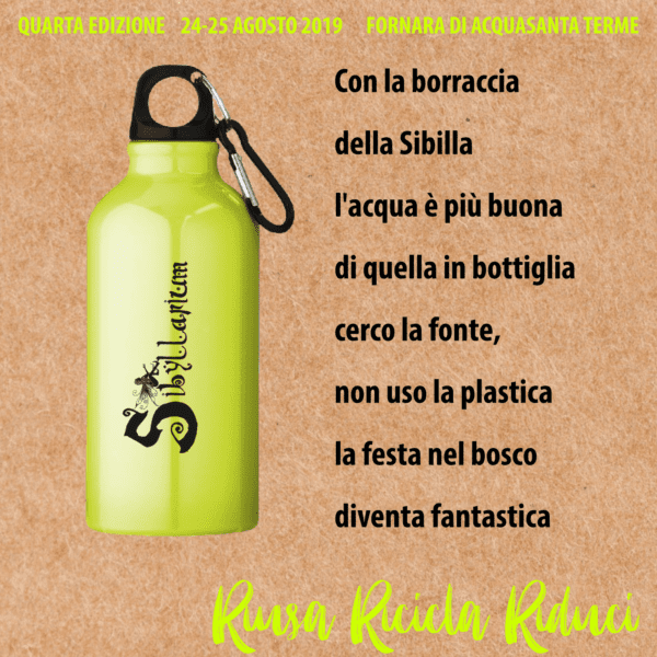 Borraccia in alluminio